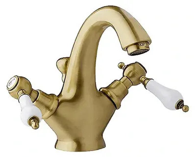 Immagine prodotto di Miscelatore per lavabo ETROS BRONZO con gruppo di scarico