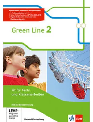 Obrázek produktu pro Green Line. Fit für Tests und Klassenarbeiten, Arbeitsheft mit Lösungsheft und Mediensammlung 6. Klasse. Ausgabe Baden-Württemberg ab 2016