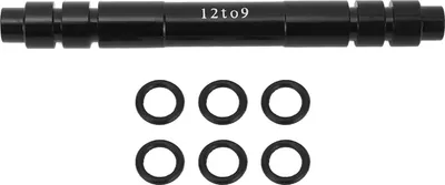 Obrázek produktu pro 12 mm na 9 mm průchozí osy -zdvih -adaptér -hliníková slitina pro horská silniční kola Příslušenství 100 mm / 3,9 palce