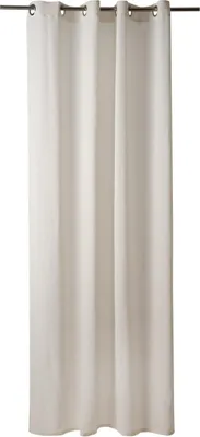 Produktbild von Ösenschal - 140 x 245 cm - Beige - Polyester - Querstreifen