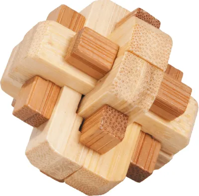 Obrázek produktu pro Logická hra IQ 3D Puzzle v kovové krabičce-5, Fridolin