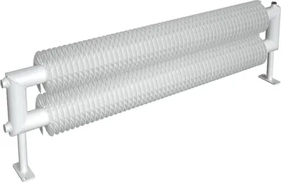 Zdjęcie produktu dla Grzejnik żebrowy Isan Spiral RAT2 32X92X1500 ścienny biały ZT20321500W-01
