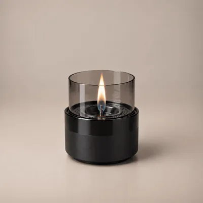 Produktbild von Tenderflame Rosie 14, Wandmontierbarer Kamin, offen, Schwarz, Drinnen, 4 - 5 h, 0,3 l