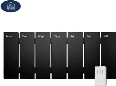 Produktbild von Tafel Wochenplaner Tagesplaner Terminplaner Planungstafel Memotafel 60x25x1,4cm