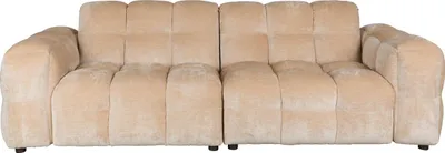 Produktbild von Dutchbone Hackman Sofa 3-Sitzer Samt Beige