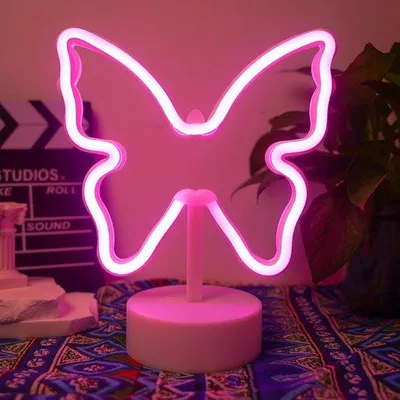 Image de LED-Vlamp - Veilleuses, décoration de base, sans piles, cadeau, lampe pour chambre d'enfant
