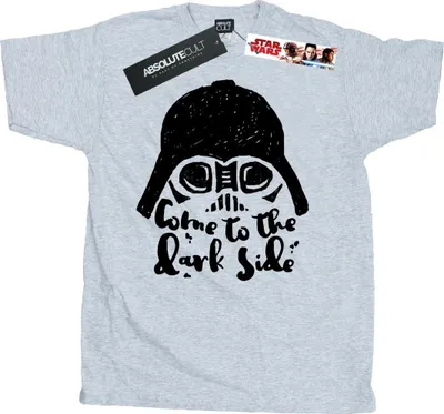 Produktbild von Star Wars - "Come To The Dark Side" T-Shirt für Herren BI46189 (S) (Grau)
