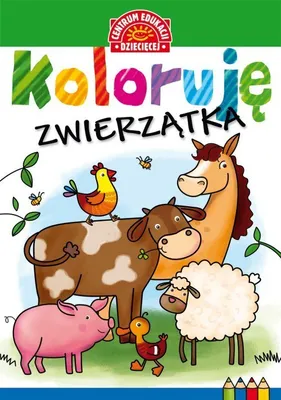 Produktbild von Koloruję Zwierzątka - Opracowanie Zbiorowe (Buch auf Polnisch)