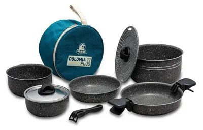 Produktbild von BEAVER Dolomia 22 Plus Kochgeschirrset stoney grey