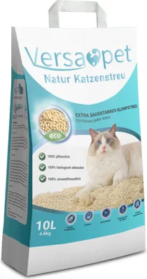 Produktbild von Versapet TOFU Katzenstreu Naturstreu klumpend  Klumpstreu 4,6 kg