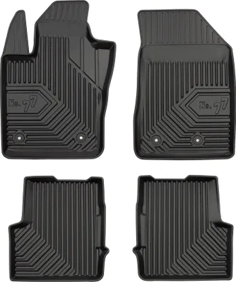 Immagine prodotto di Tappetini in gomma No.77 per Fiat 500X 2014-2024 TPE gomma nera 4 pz