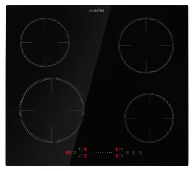 Obrázek produktu pro KlarsteinVirtuoso EcoAdapt, indukční varná deska, 7200 W, 4 zóny, sklo, černá