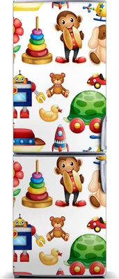 Produktbild von Tulup Kühlschrankdekoration - Magnetmatte - 60 cm x 180 cm - Magnet auf dem Kühlschrank - Spielzeuge