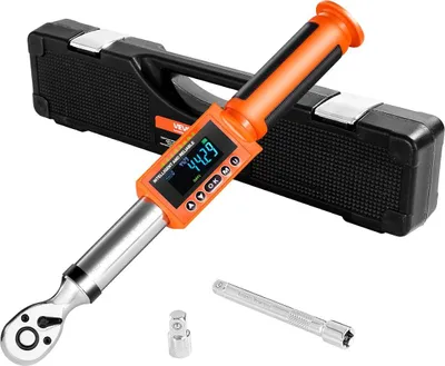 Zdjęcie produktu dla Cyfrowy klucz dynamometryczny 3/8 cala 0-99,57 lbf-ft / 0-135 N.m 72 zęby