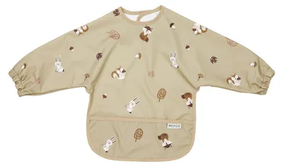 Produktbild von Meyco Baby Ärmellätzchen - Waldtiere - Sand