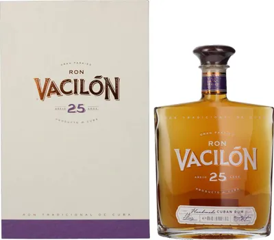 Image de Ron Vacilón GRAN PARAÍSO Añejo 25 Años 40% Vol. 0,7l en boîte cadeau