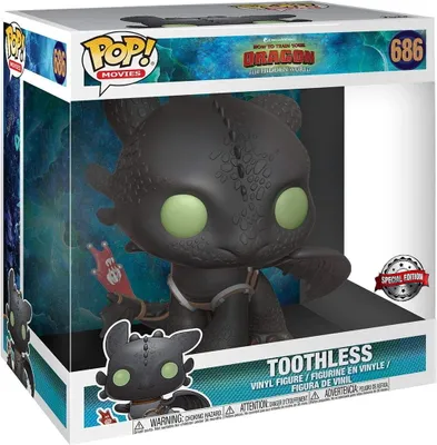 Produktbild von Dragon - Toothless 686 Special Edition - Funko Pop! - Vinyl Figur