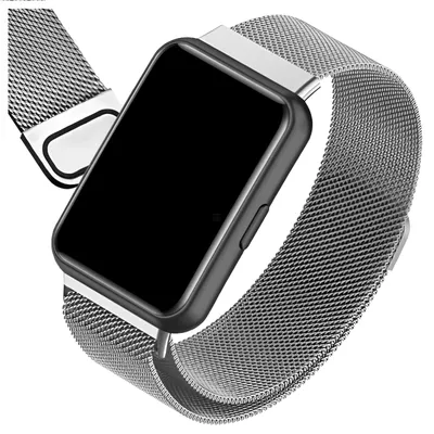 Zdjęcie produktu dla Pasek / bransoleta ChronSmarta do smartwatch'a Huawei Watch Fit 2 (Srebrny)
