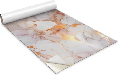 Obrázek produktu pro Samolepicí fólie na nábytek - Dekorační fólie - Stolní nábytek - Lze stříhat na míru - Elegantní mramorový vzor - 100 x 50 cm