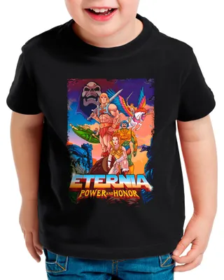 Produktbild von style3 Eternia Legacy Kinder T-Shirt he master universe man anime