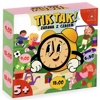Obrázek produktu pro Tik Tak – Zábava s časem! – Kangur
