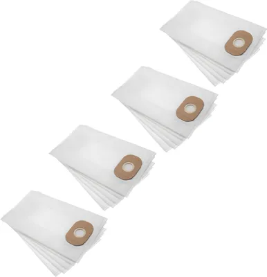 Produktbild von vhbw 20x Staubbeutel Ersatz für Kärcher 6.904-216.0, 6.904-216 für Staubsauger - 34cm x 19cm Weiß