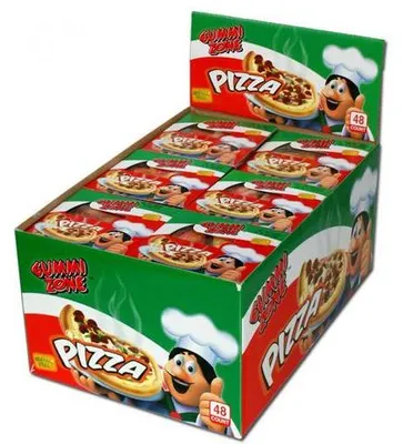 Produktbild von Gummizone Gummizone Gummipizza (48 Stück)
