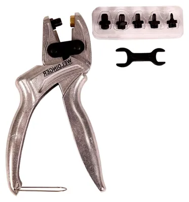 Produktbild von Lochzange für Durchmesser 1-6 mm mit austauschbaren Locheisen