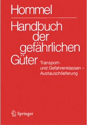 Immagine prodotto di Handbuch der gefährlichen Güter. Transport- und Gefahrenklassen Neu. Austauschlieferung, Dezember 2025