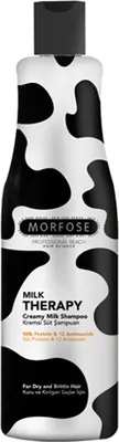 Produktbild von Morfose Milk Therapy Creamy Milk Shampoo 500ml für trockenes und brüchiges Haar