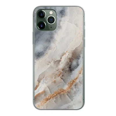Produktbild von MuchoWow® Handyhülle Schutzhülle Hülle für iPhone 11 Pro Natursteine - Mineralien - Muster Silikon Softcase Handy Hülle - Handy