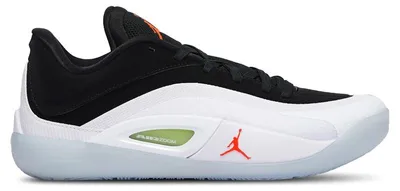 Image de Jordan Zion 4, coloris noir, blanc et rouge, taille EU 45.5