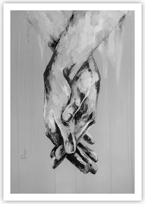 Produktbild von Poster - Poster ohne Rahmen - Handschriftlich Hände Schwarzweiß - 70x100 cm - Wand Bild - Wanddeko - Wandbilder - Kunstposter - Wandposter - Bilder - Kunstdruck - Wanddekoration - P2XPA70x100-4566