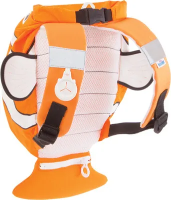 Produktbild von Trunki Paddlepak Wasserdichter Rucksack, Chuckles der Clown, orange