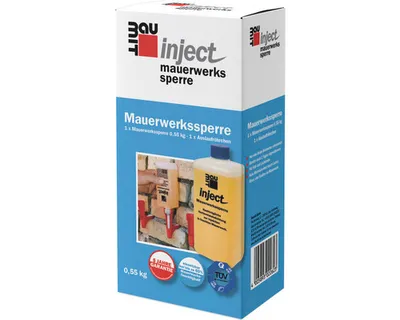 Produktbild von Baumit Inject Mauerwerkssperre inkl. 1 Auslaufröhrchen 0,55 kg