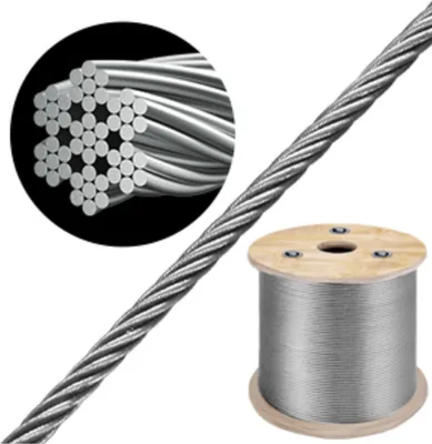Immagine prodotto di Corda in acciaio inox 152 m - 3,2 mm