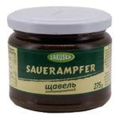 Zakuska Sauerampfer gehackt 275 g – aromatische Grundlage für Suppen und Gerichte