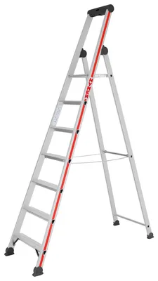 Obrázok produktu pre Hymer Stufenstehleiter mit Plattform, einseitig begehbar 4026 - 8 Stufen