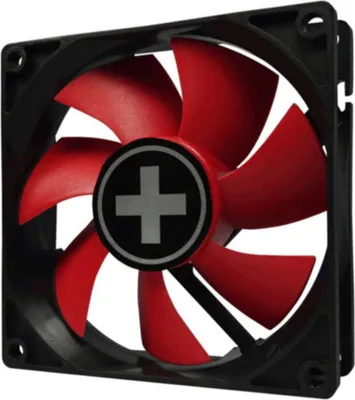 Immagine prodotto di Xilence XPF80.R.PWM Ventola per computer 8 cm Nero, Rosso