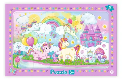 Image de TRÖTSCH Puzzle à encastrer Le monde des licornes