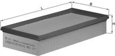 Image de Filtre à air KNECHT LX 583