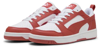 Produktbild von PUMA Rebound V6 Low Uni Sneaker, Puma White Red Fire, 43 EU