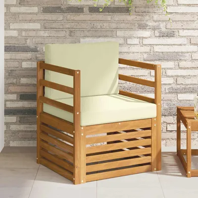 Produktbild von "2026 Aktion"Outdoor-Sofagarnitur/Couchgarnitur - CLORIS - Outdoor-Möbel - für Garten/Terrasse - mit Kissen Natur 67x63x73 cm - Gartensofas Promotion698115