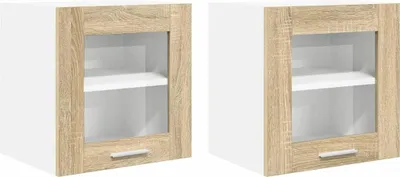 Obrázek produktu pro vidaXL Nástěnná skříňka 2 ks dub Sonoma 40 x 31 x 40 cm Materiál na bázi dřeva