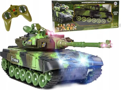 Produktbild von Ferngesteuerter Kriegspanzer 360° Mit Licht- Und Soundeffekten Moro