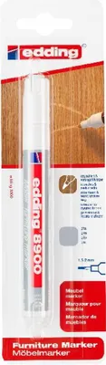 The image shows the packaging of an Edding furniture marker.