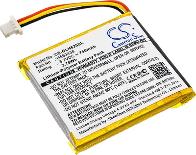 Produktbild von TECHTEK Akku Kompatibel mit [Globalstar] GH625XT Ersetzt H553438