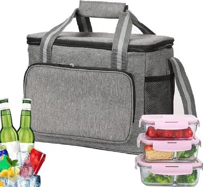 Obrázek produktu pro Izolační tašky na piknik, cestovní kufry, termotašky, izolační chladicí tašky, skládací tašky na piknik