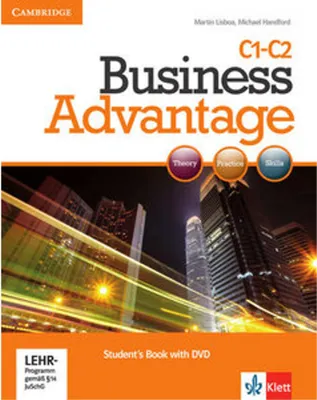 Obrázek produktu pro Business Advantage C1. Advanced. Student's Book with DVD