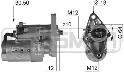 Zdjęcie produktu dla ERA 220379A Rozrusznik 2,2 kW do HYUNDAI TERRACAN (HP) 12 V